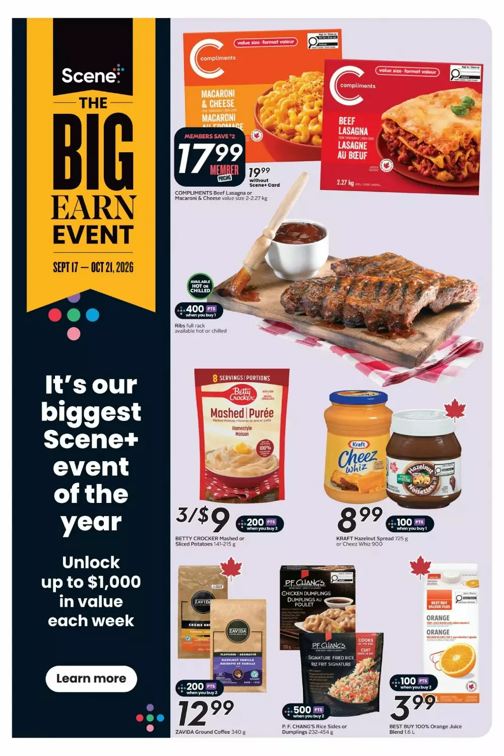 sobeys flyer on october 8 14 19 536