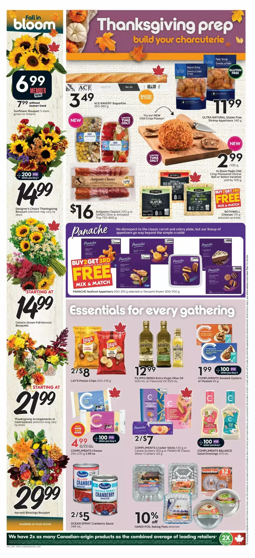 sobeys flyer on october 8 14 4 855