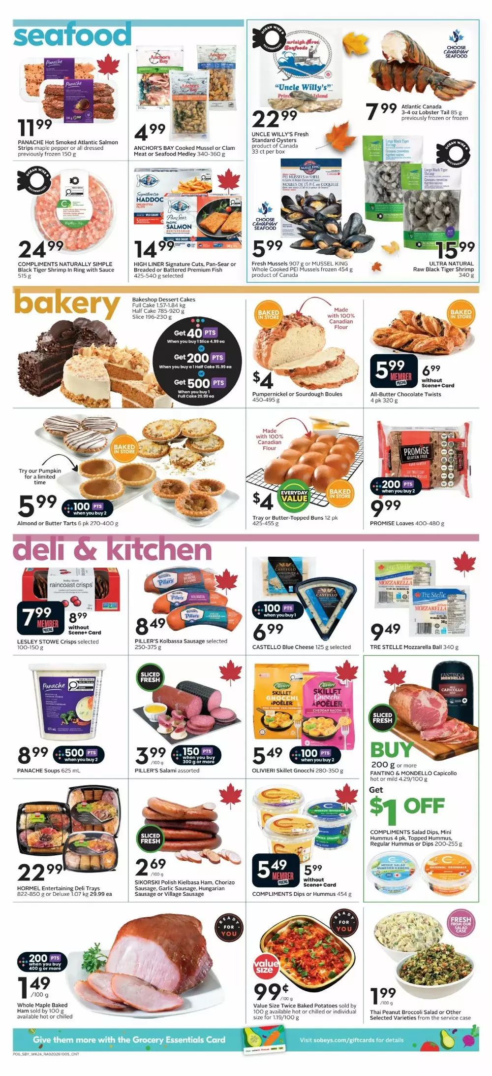 sobeys flyer on october 8 14 8 519