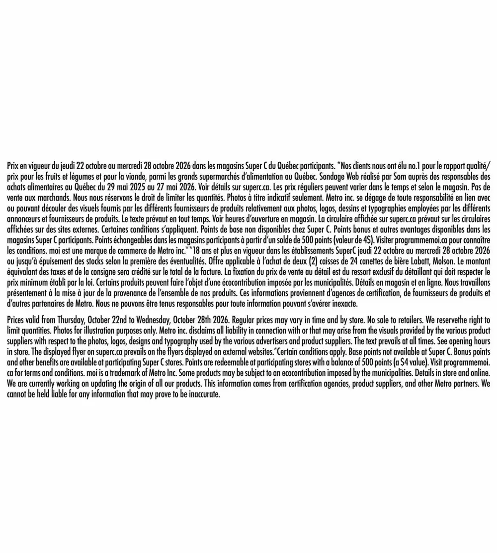 super c flyer october 22 28 18 443