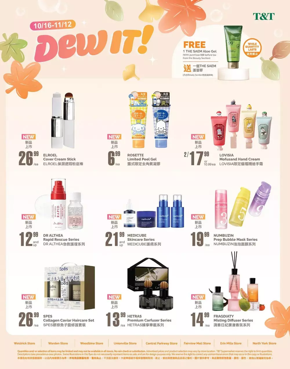 tt supermarket flyer oct 30 nov 5 8