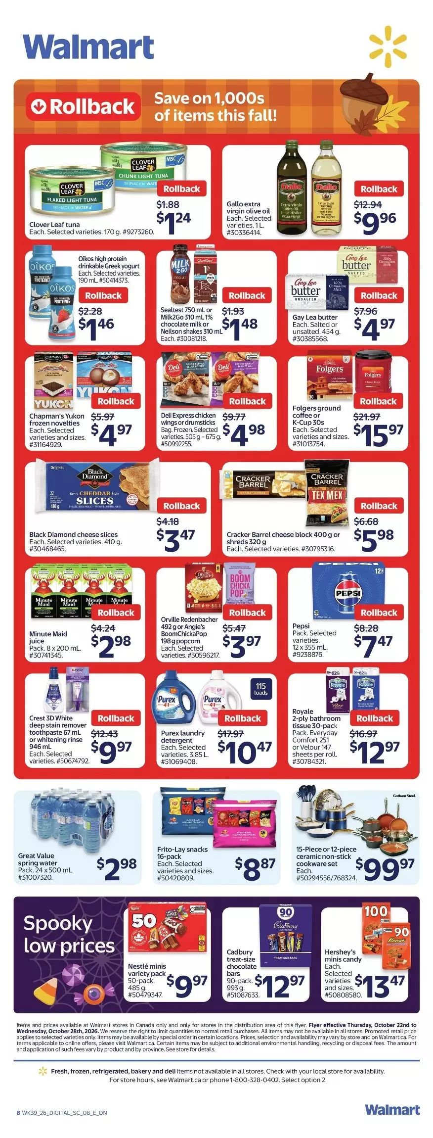 Walmart Flyer Canada October 22 - October 28, 2026 2 walmart flyer october 22 28 2