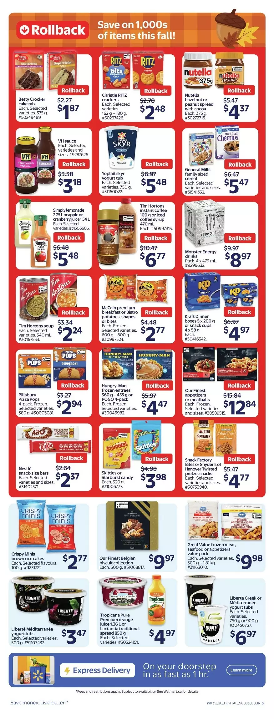 walmart flyer october 22 28 4