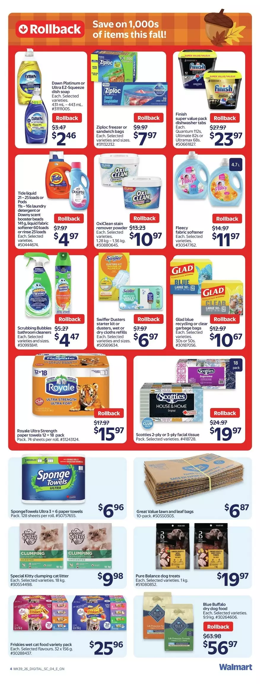 walmart flyer october 22 28 5