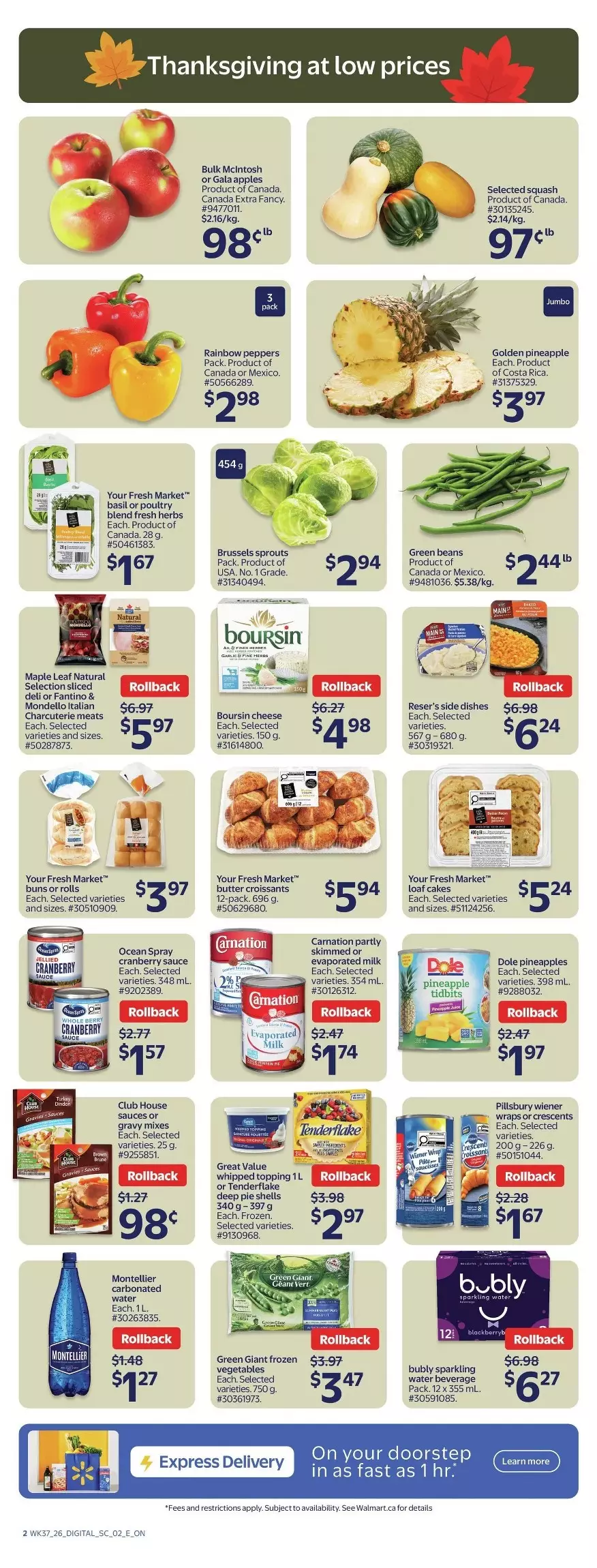 walmart flyer october 8 14 12