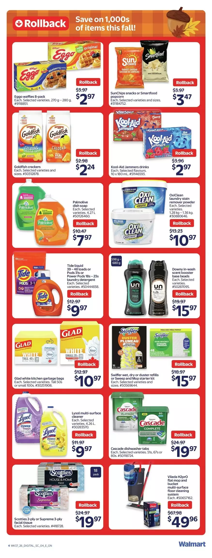walmart flyer october 8 14 15