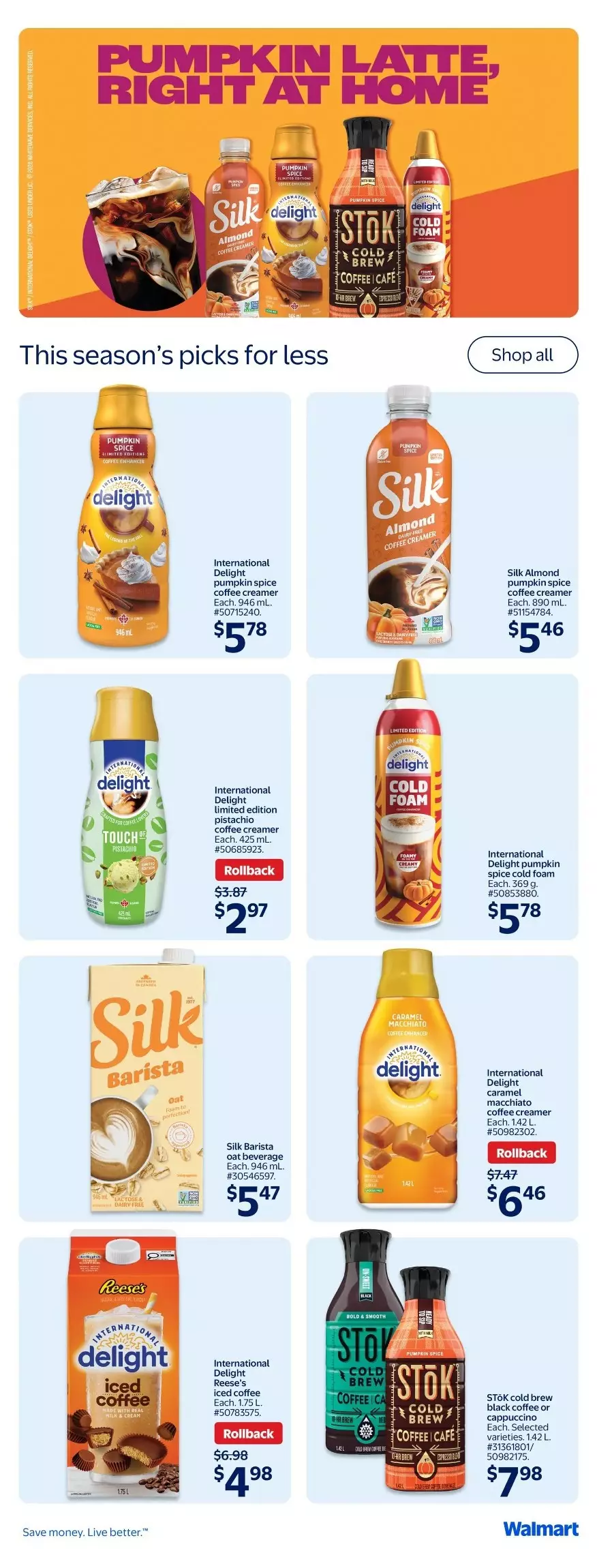 walmart flyer october 8 14 25