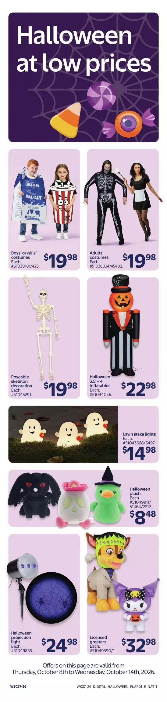 walmart flyer october 8 14 4