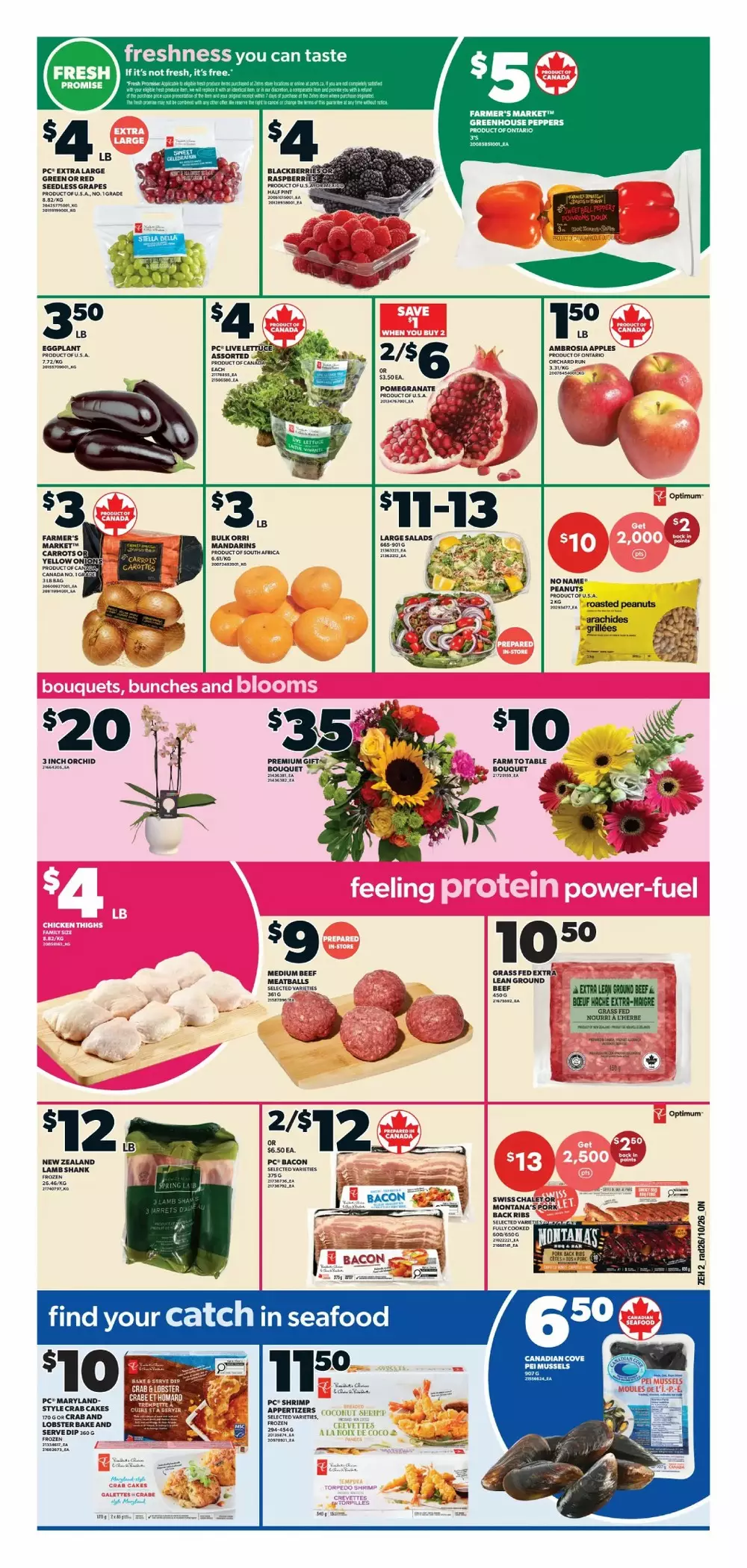 zehrs flyer october 29 november 4 3 818